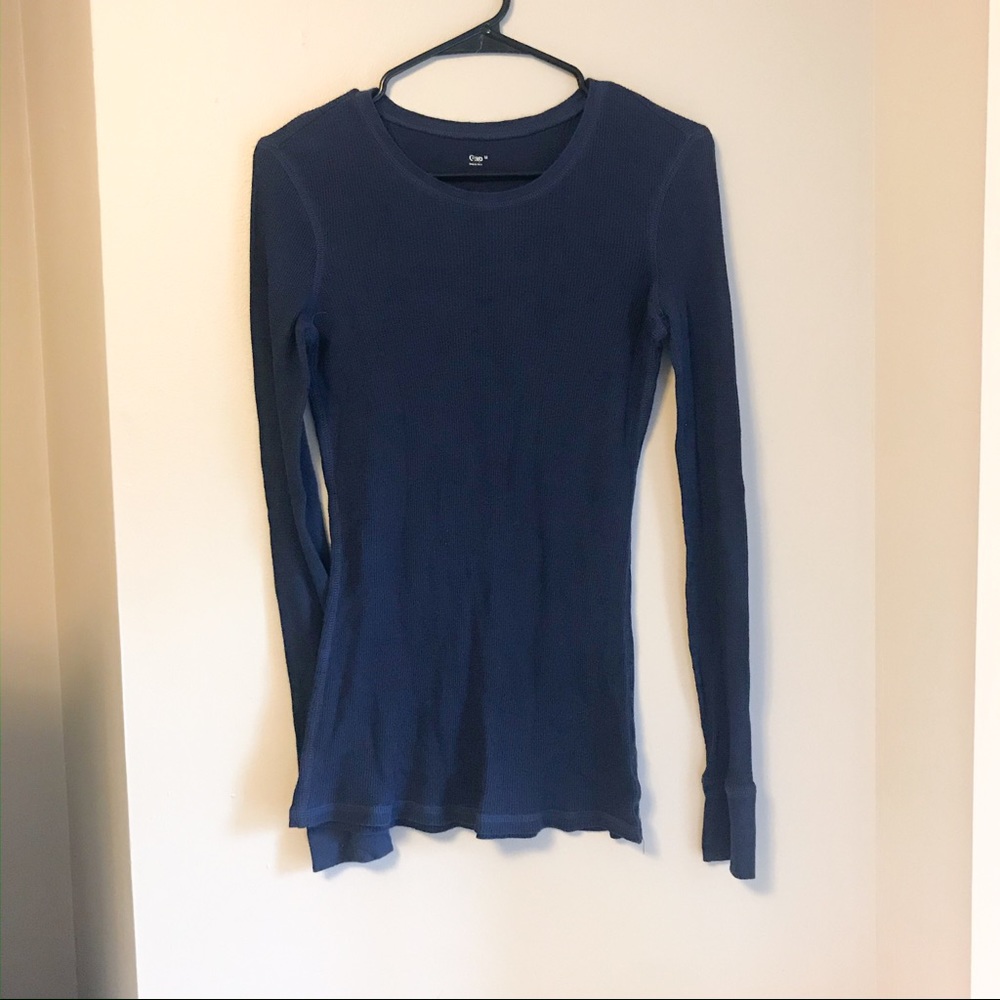 Gap Navy Waffle Thermal